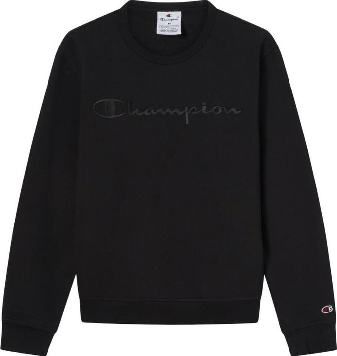 Produktbild Champion Herren-Sweatshirt mit Rundhalsausschnitt, schwarz (S)