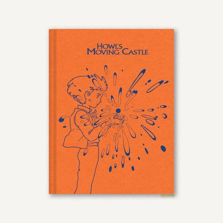 Produktbild Abrams & Chronicle Studio Ghibli Howl's Moving Castle Notebook (Blanko, Harter Einband)