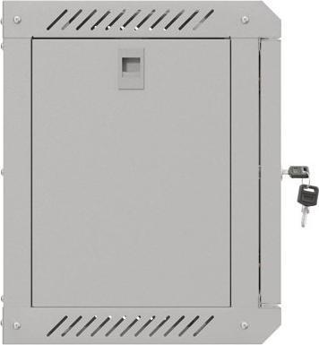Productafbeelding Lanberg Szafa Instalacyjna Rack Wisząca 10 6u 300x300 Szara Drzwi Przeszklone (Flat Pack) (6 HE, 10 inch rek)