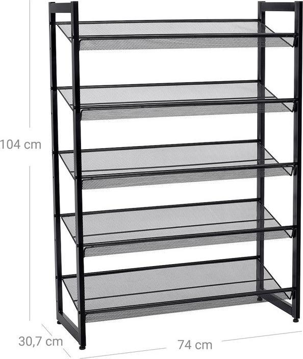 Produktbild Songmics Schuhregal (74 x 30.70 x 104 cm)