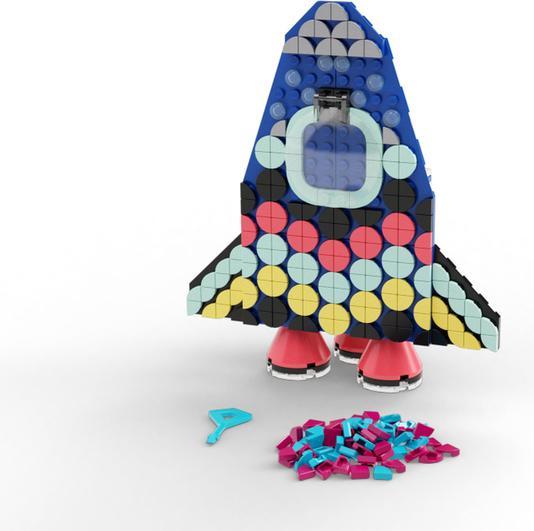 Produktbild LEGO Raketen Stiftehalter (41936, LEGO Dots)