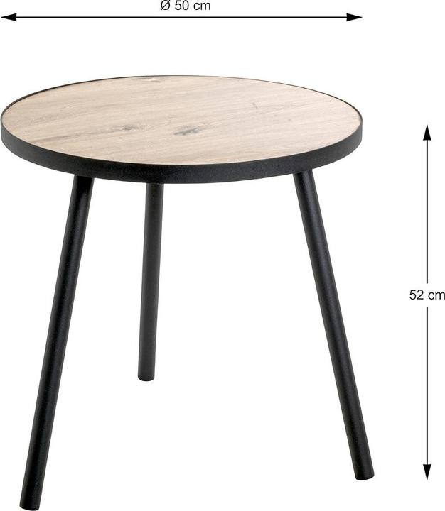 Image du produit HAKU Möbel Cyril (50 x 52 x 50 cm)