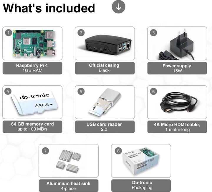 Produktbild Db-tronic Raspberry Pi 4