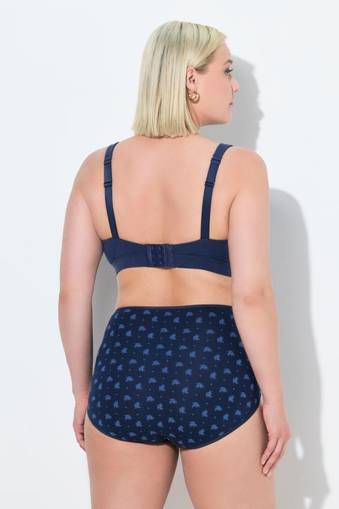 Produktbild Ulla Popken Bralette, Spitzeneinsatz, ohne Bügel, Cup C - E (105 B)