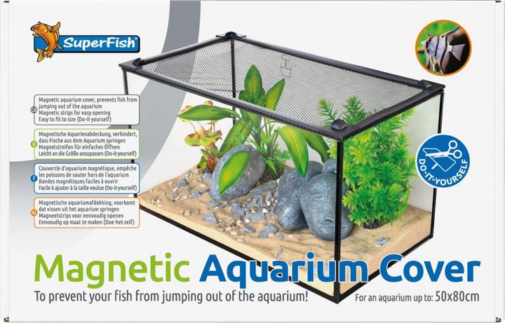 SuperFish Magnetische Aquarienabdeckung 50x80cm (sonstige Gegenstände)