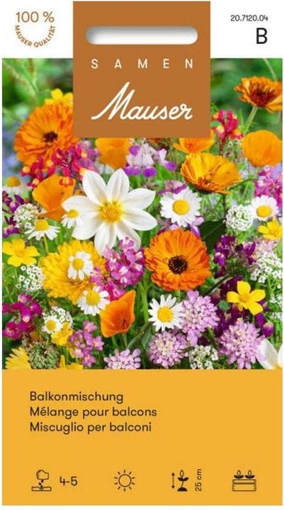 Samen Mauser Balkonmischung (Blumensamen)