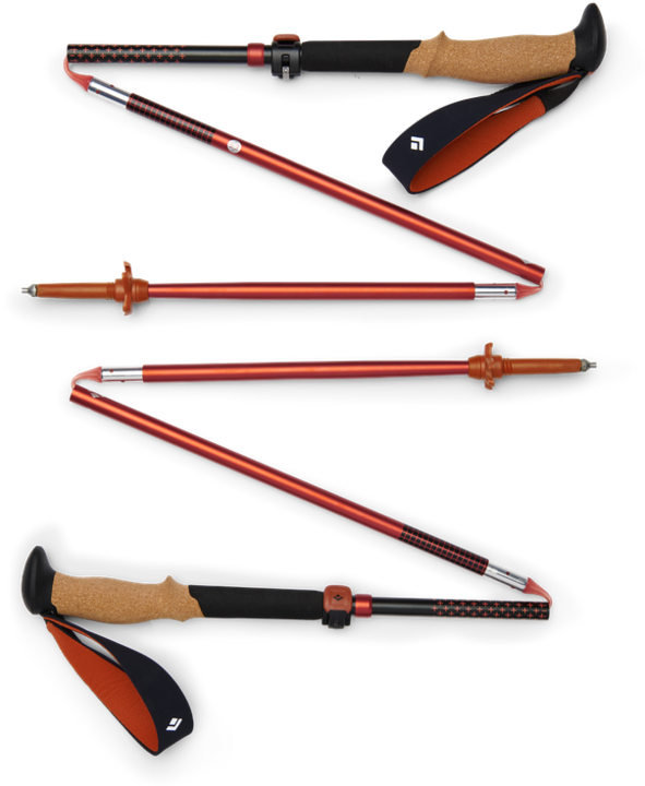 Actual product image Black Diamond Pursuit Flz Trekking Poles (140 cm)
