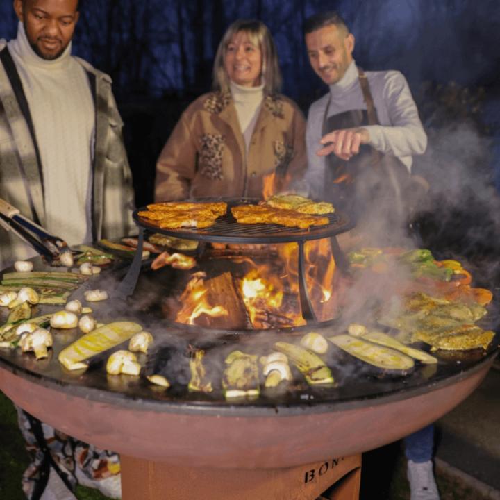 Produktbild Bonfeu BonBiza XL (offen) Rost Grill-Feuerschale (108 cm)