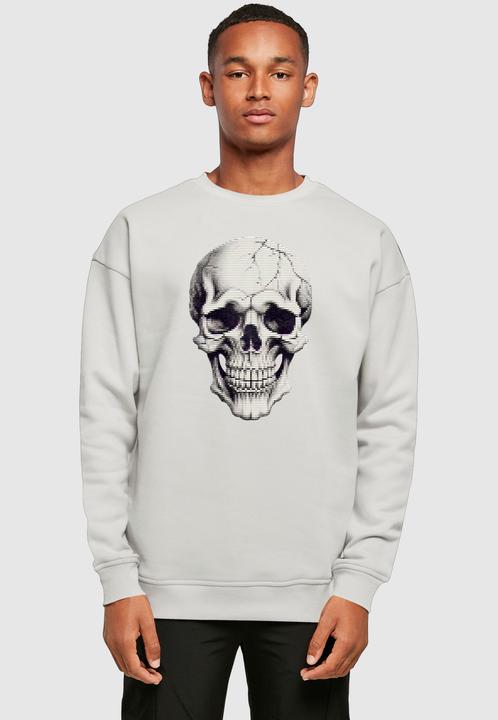 Produktbild Merchcode Halloween - Skull Crewneck - 175529 (3XL)