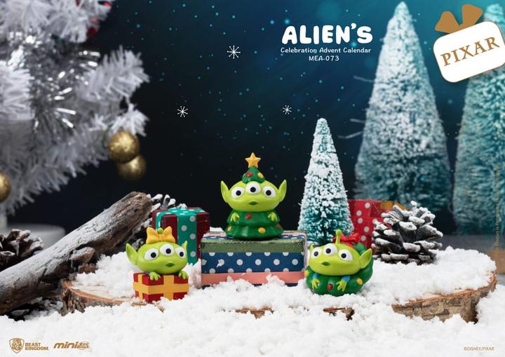 Produktbild Beast Kingdom Toy Story Mini Egg Attack Adventskalender Alien's celebration