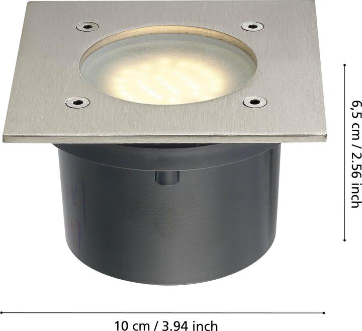 Actual product image EGLO Outdoor ground recessed luminaire (180 lm, IP67)