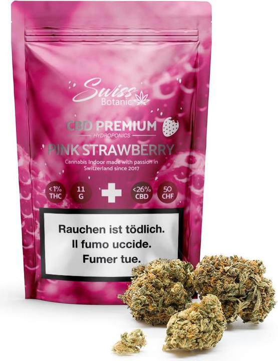 Swiss Botanic Fraise rose (Intérieur)