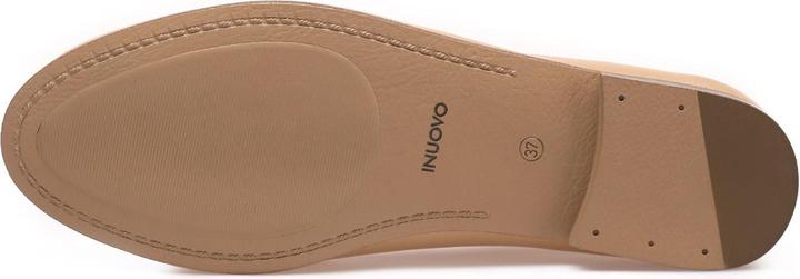Immagine prodotto Inuovo Questa scarpa slip-on alla moda è realizzata in pelle di alta qualità e con una catena decorativa (40)