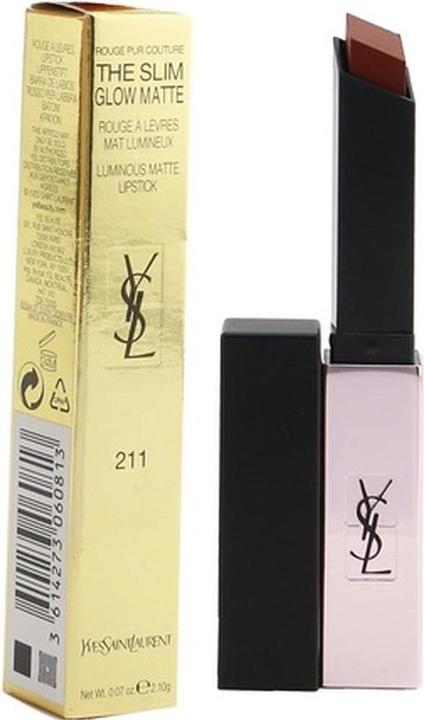 Actual product image Yves Saint Laurent Rouge Pur Couture The Slim Transgressive Cacao 211 (211 Transgressive cocoa)