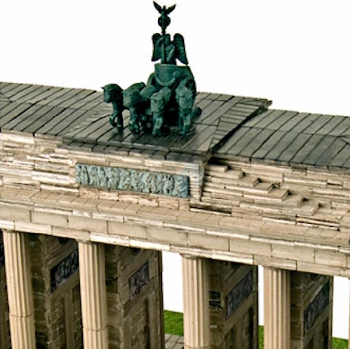 Produktbild Block Cuit. 3D Keramik-Modelbausatz -Brandenburger Tor Berlin (33 x 24 x 26 cm)