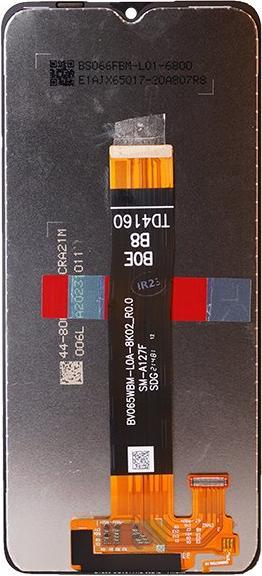 Image du produit Samsung Écran LCD + unité tactile A127F Galaxy A12 Black (Écran)