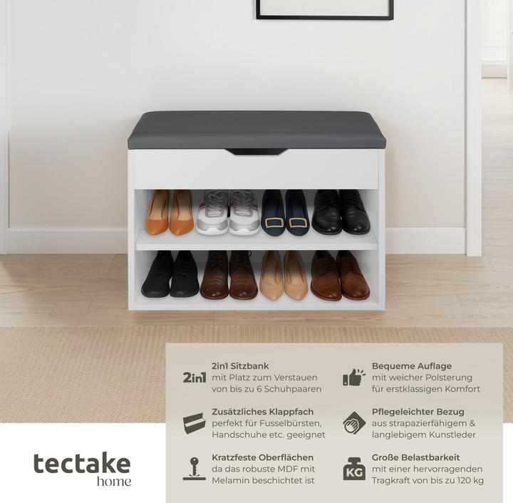 Immagine prodotto tectake Phil (60 x 30 x 43,5 cm)