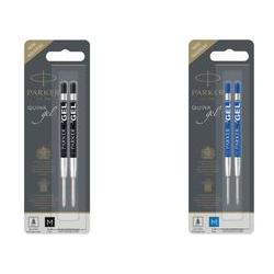 Thumbnail - Parker, Ersatzpatrone, Gelmine 1 Stk F (Gelmine, Schwarz, 0.50 mm)