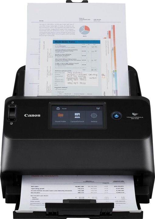 Actual product image Canon DR-S150 (USB, Ethernet)