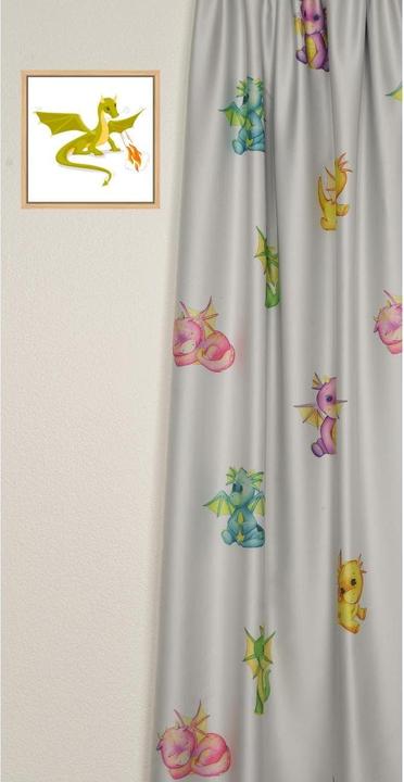 Image du produit Kindervorhang.ch Bébé dragon (140 x 260 cm)