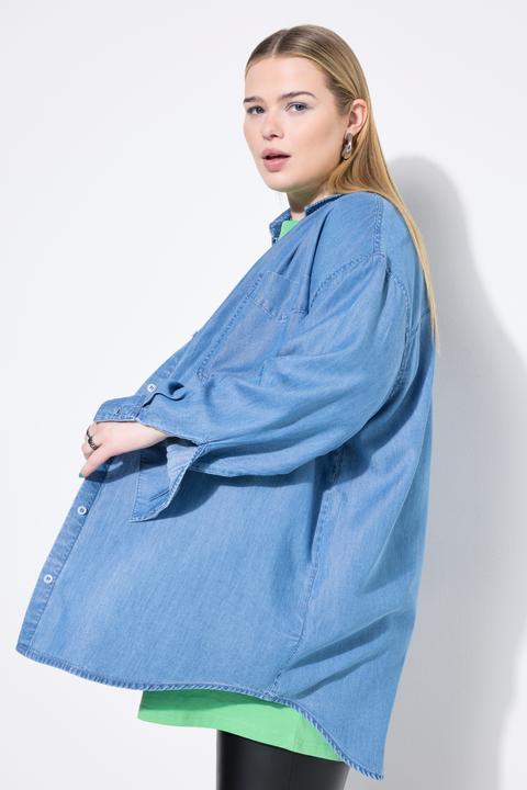 Immagine prodotto Studio Untold Camicia di jeans dal taglio oversize con maniche lunghe (54)