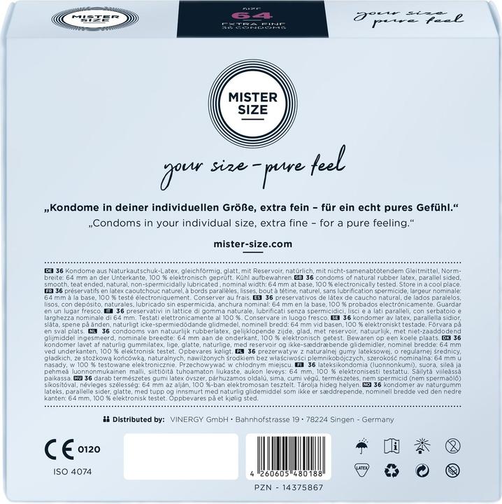 Image du produit Mister Size 47 (36 pcs)