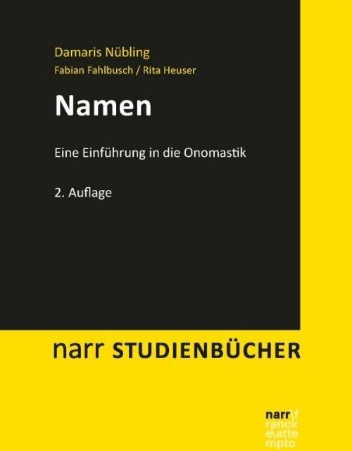 Produktbild Namen (Deutsch, Damaris Nübling, Fabian Fahlbusch, Rita Heuser, 2015)