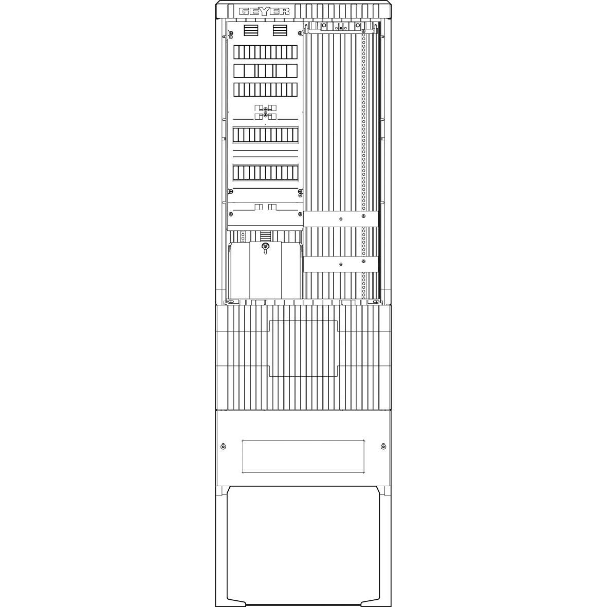ABN, Verteilerschrank Zubehör, SZ205AL0402