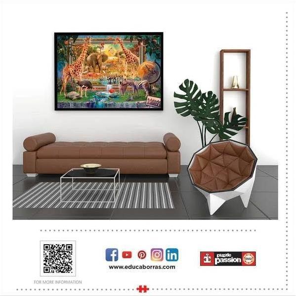 Thumbnail - Educa Die Savanne erwacht 4000 Teile Puzzle (4000 Teile)