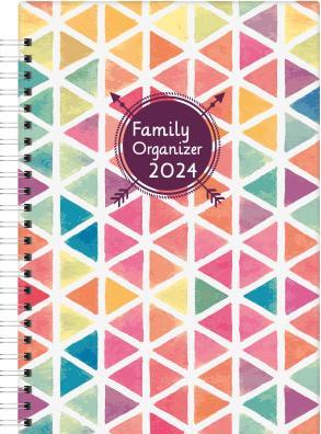 Image du produit Biella Agenda familial Family Organizer (14,5 x 20,5 cm, Couverture rigide, Anglais, Italien, Français, Allemand)