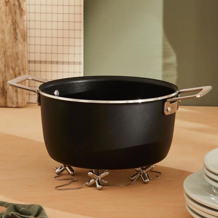 Produktbild Alessi Pfannenuntersatz aus Zamak (1 x, Pfannenuntersetzer)