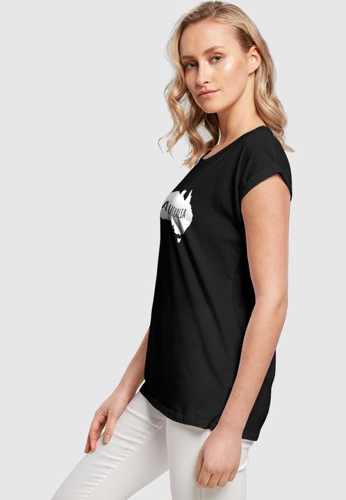 Produktbild Merchcode Ladies Australia X Extended Shoulder Tee - 116405 (L)