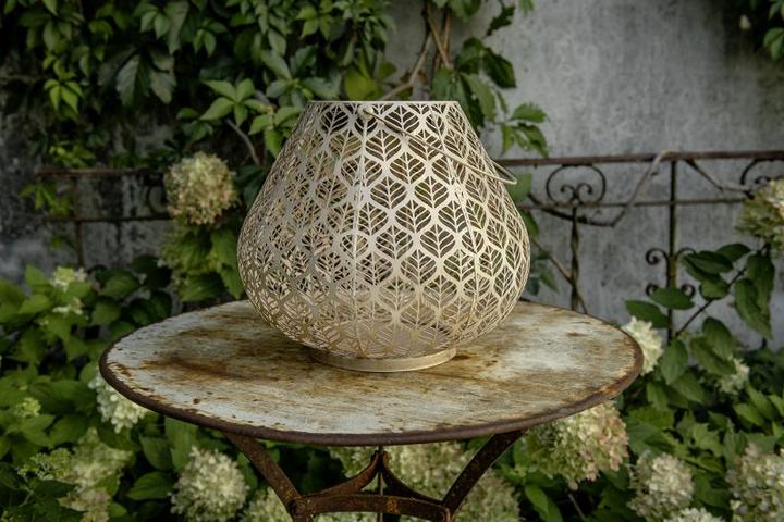 Image du produit STT Lanterne Solar Antic Grafic, 24 cm, Beige clair