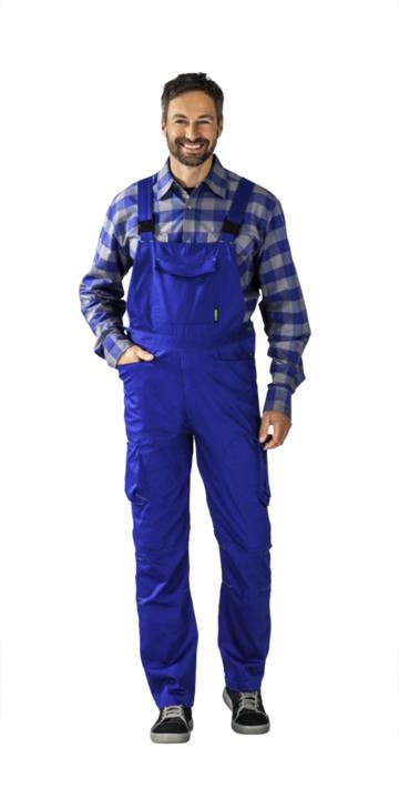 Actual product image Planam Stretchline dungarees cornflower blue size 46 (46)