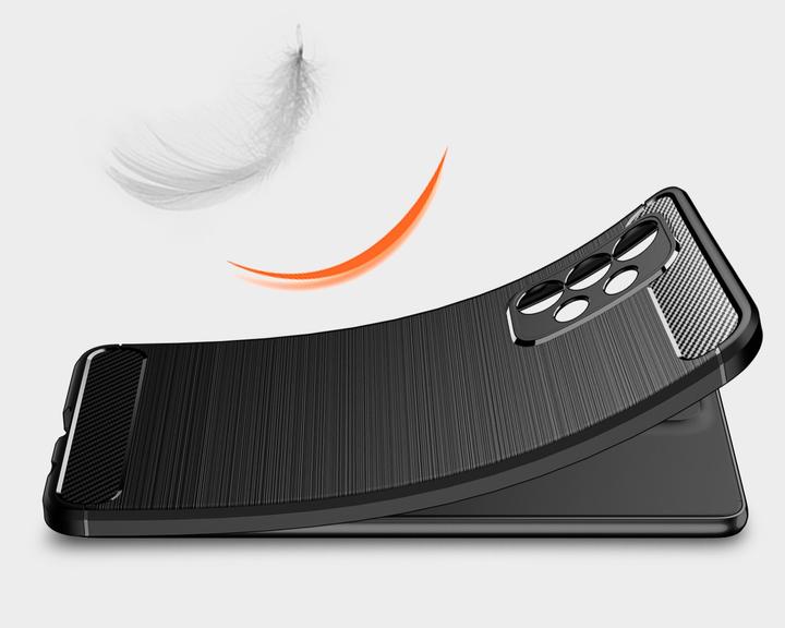 Immagine prodotto DLH CUSTODIA IN SILICONE NERO PER SAMSUNG GALAXY A23 4G (SM-A235) E GALA (Samsung Galaxy A23)