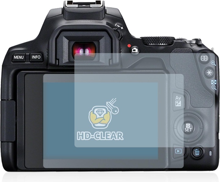 Produktbild BROTECT Schutzfolie Displayschutz Klar (Displayschutz, EOS 250D)