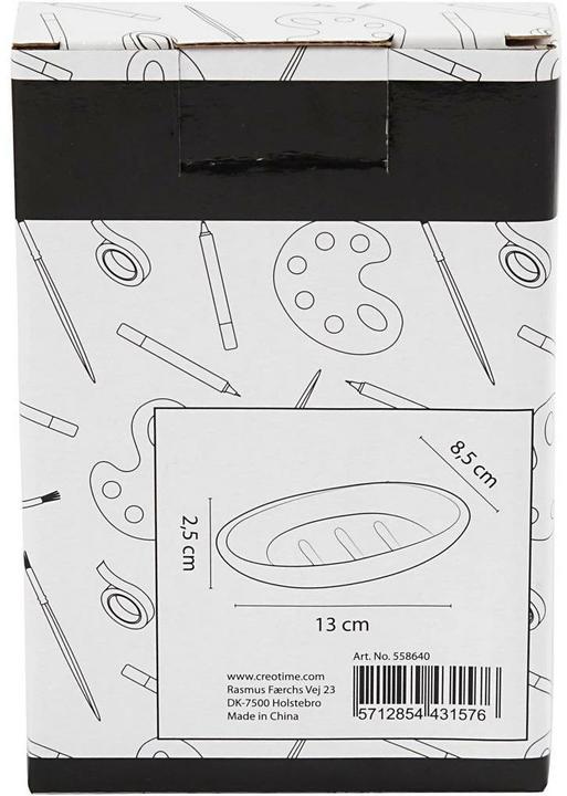 Immagine prodotto Creativ Company Portasapone 9,5 x 3 x 15 cm, 1 pezzo