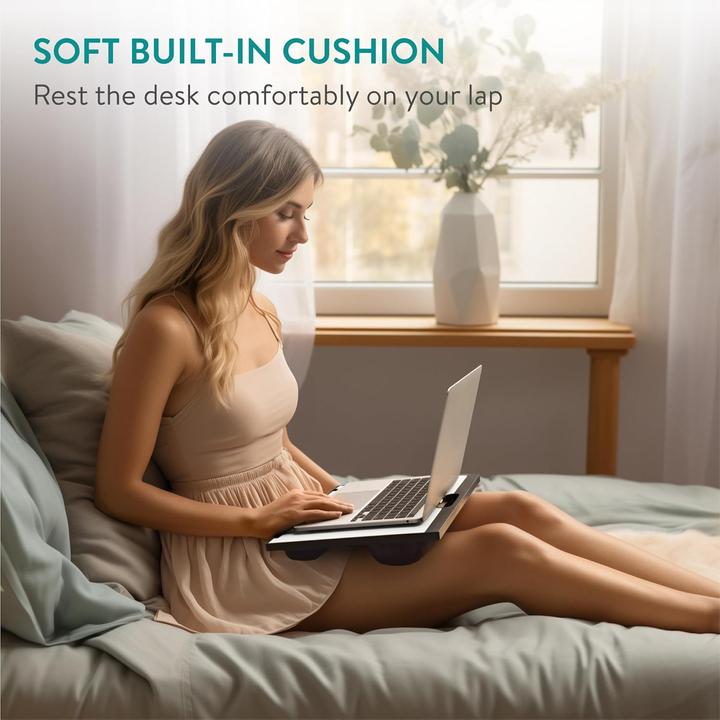 Actual product image Navaris Laptop Tischablage mit 8 Stufen