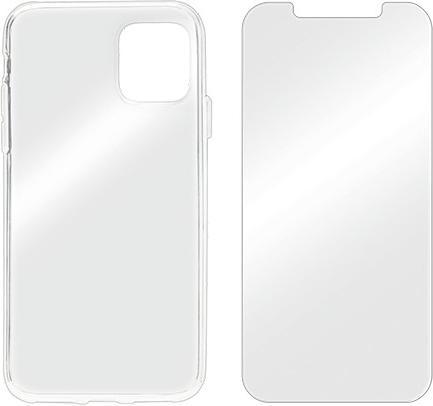 Produktbild Displex Real Glass, 2D Panzerglas + Handyhülle (1 Stück, Realme 12 Pro+, Apple iPhone 12)