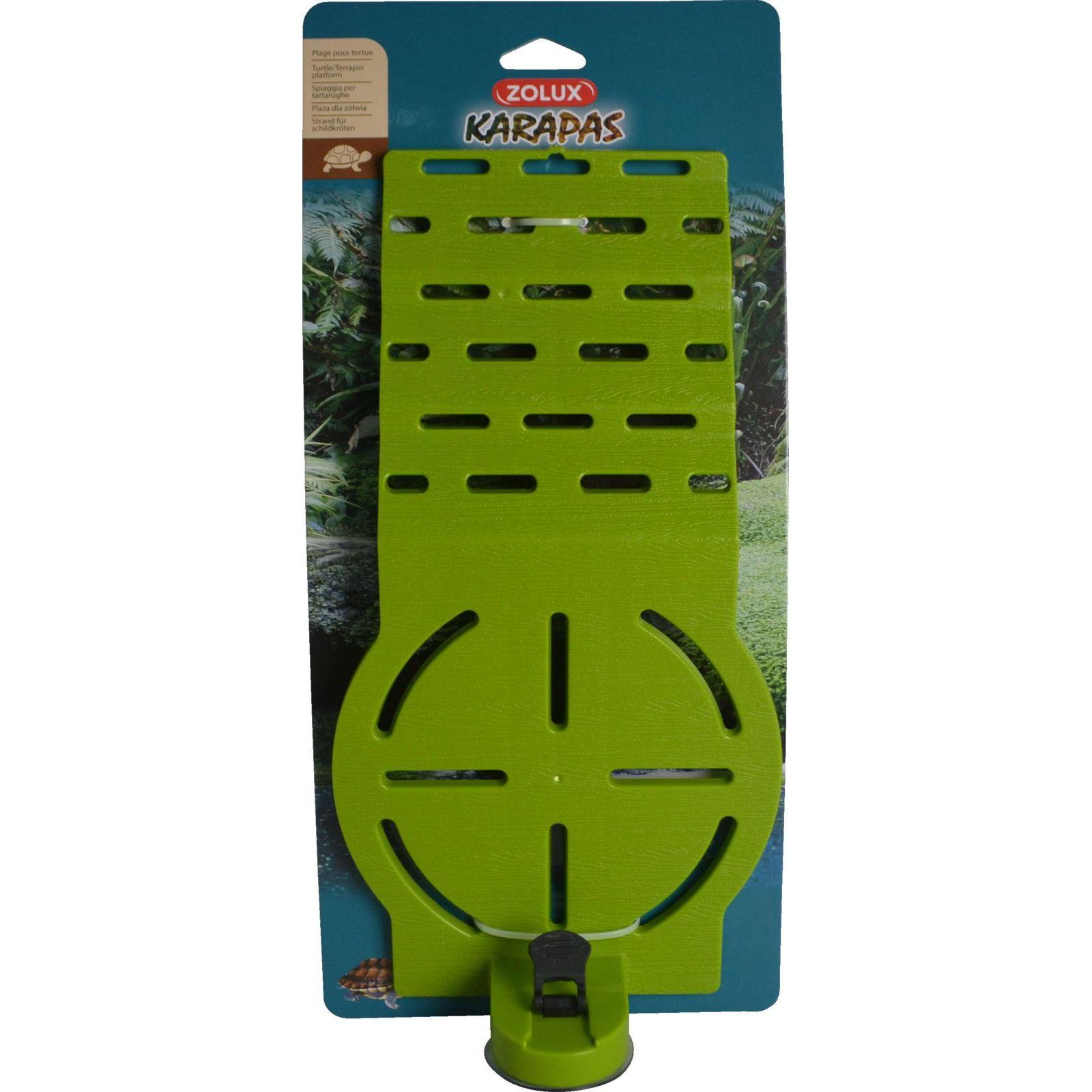Zolux Verde Passerella Aquaya Karapas, (Decorazione, Altri Edifici), Decorazione Per Acquario
