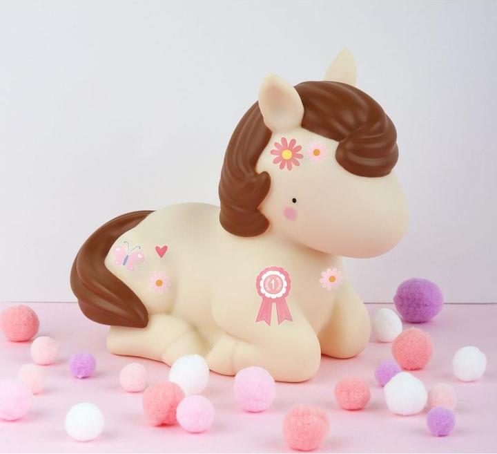 Image du produit A Little Lovely Company Veilleuse enfant cheval Maxi avec autocollant