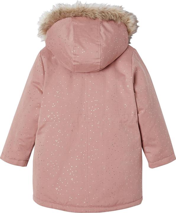 Image du produit Vertbaudet Warme Mädchen Winterjacke mit Glitzer und Webpelz, Recycling-Wattierung (122)
