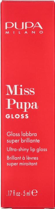 Actual product image Pupa Milano Miss Pupa Gloss juicy glaze (200 Juicy Glaze)