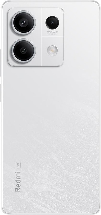 Actual product image Xiaomi Redmi Note 13 5G (128 GB, Arctic White, 6.67", Hybrid Dual SIM, 100 Mpx, 5G)