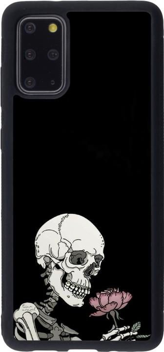 Immagine prodotto PhoneLook Cover silicone nero Halloween 2023 rosa e scheletro (Samsung Galaxy S20+)