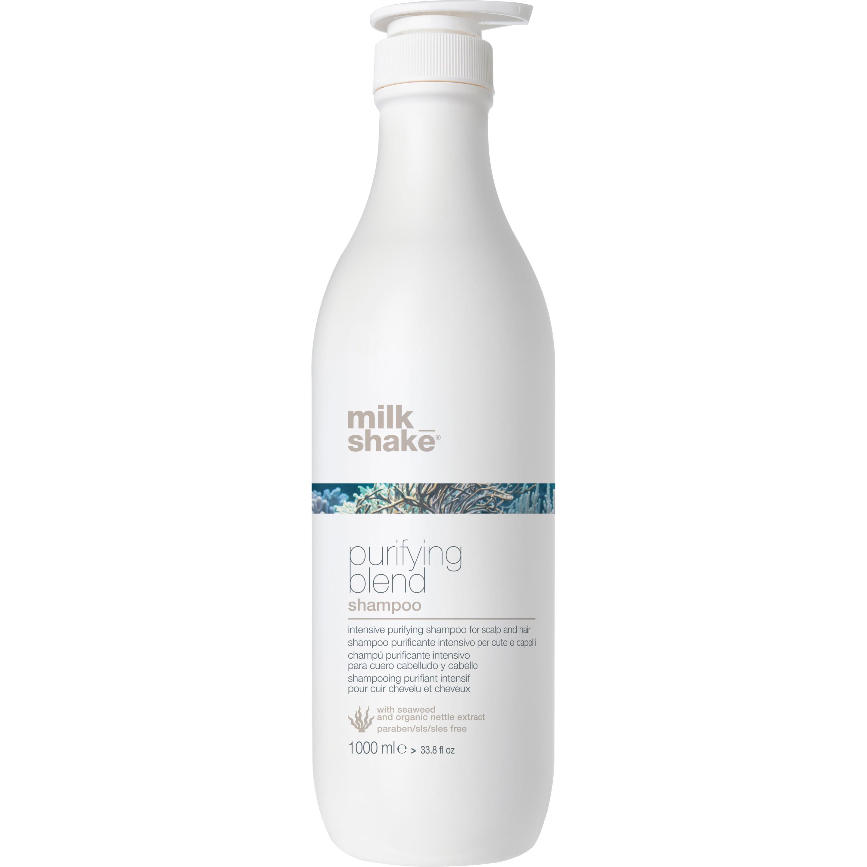 Milk_shake Nera Shampoo, Miscela Purificante (Shampoo Liquido, 1000 Ml)