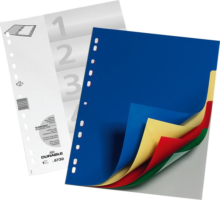 Actual product image Durable Register PP