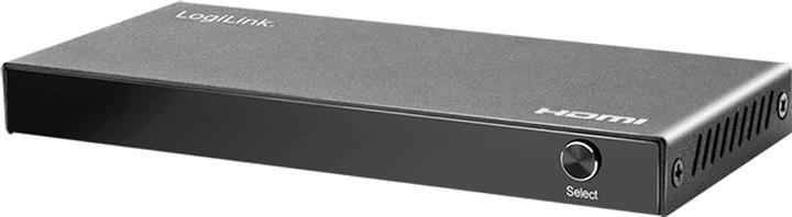 Image du produit LogiLink Commutateur HDMI, 4x1 ports, 4K/60 Hz, HDCP, HDR, CEC, RC