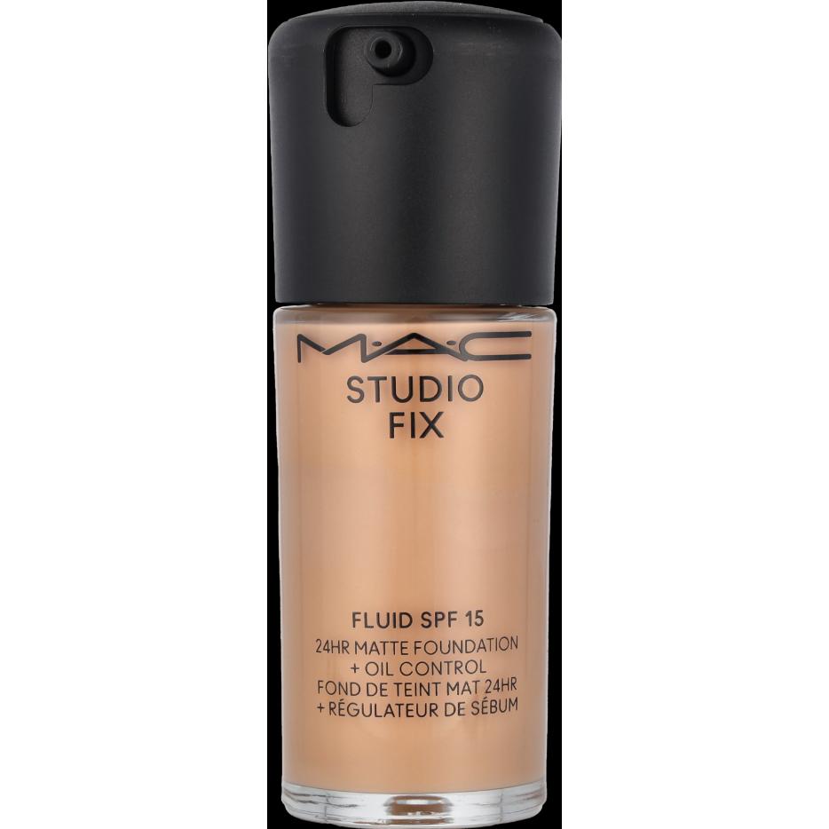 MAC Cosmetics, Foundation, Studio Fix Fluid Fond de Teint Sun Protection Factor 15 (re) NC27 (NC27)