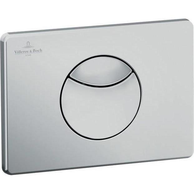 Villeroy & Boch, Betätigungsplatte, V&B Betätigungsplatte ViConnect 205x145x54mm chrom matt